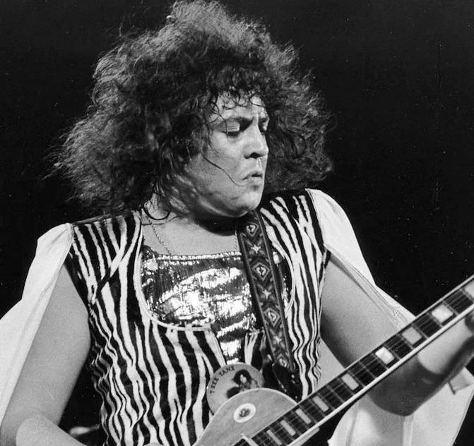 Marc Bolan of T. Rex, one of Barnes’s most famous residents