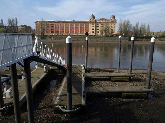 Former Harrods Furniture Depository, now Harrods Village
